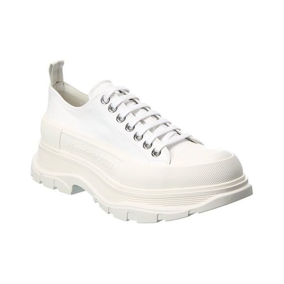Alexander McQueen Other - Alexander Mcqueen Tread Slick Canvas Sneaker, White